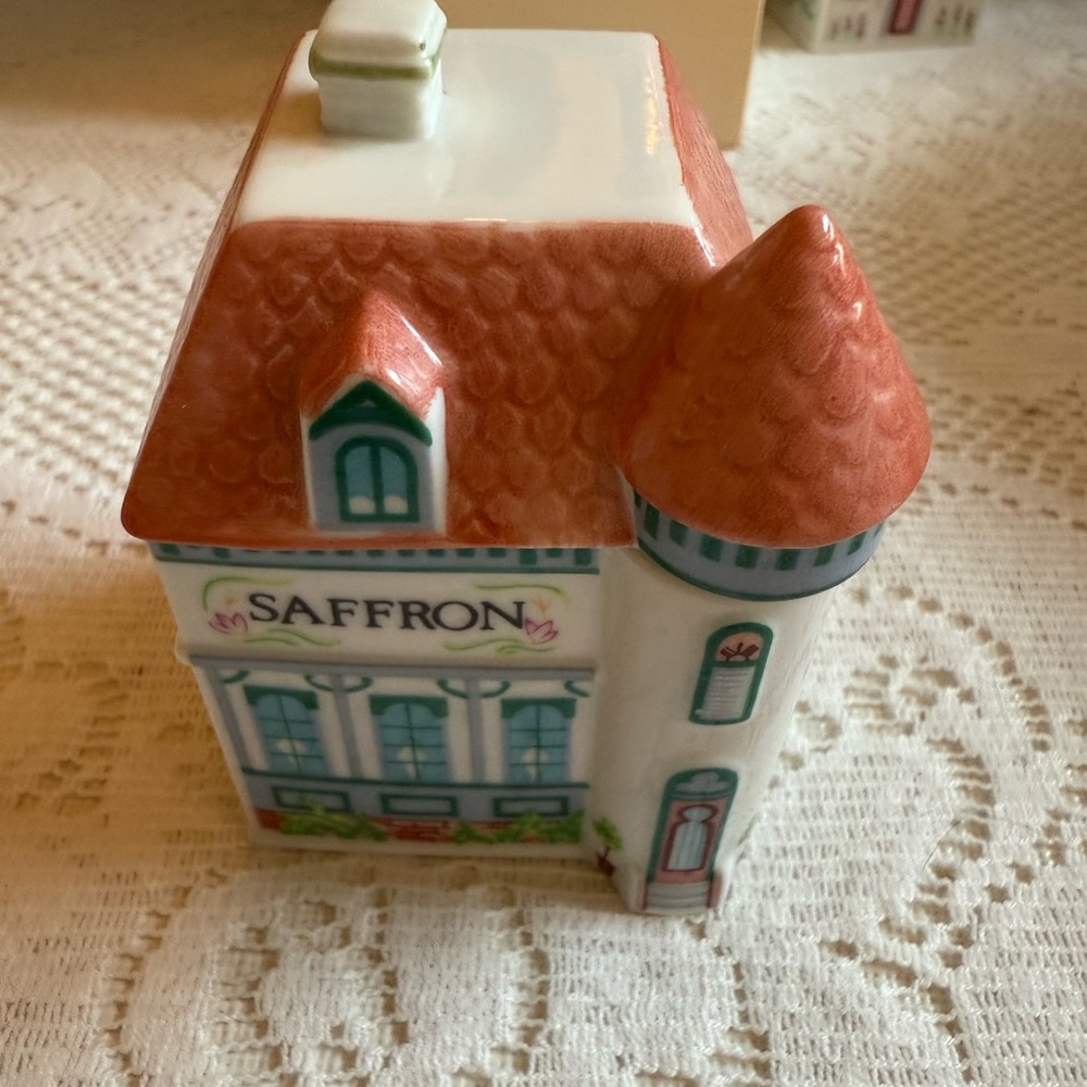 Lenox Spice Village Porcelain Decor saffron